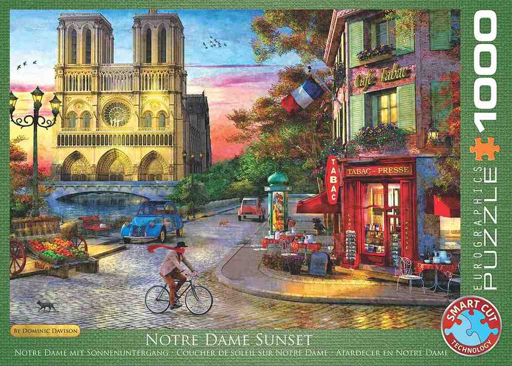 Weitere Ansicht: Notre Dame mit Sonnenuntergang | Dominic Davison