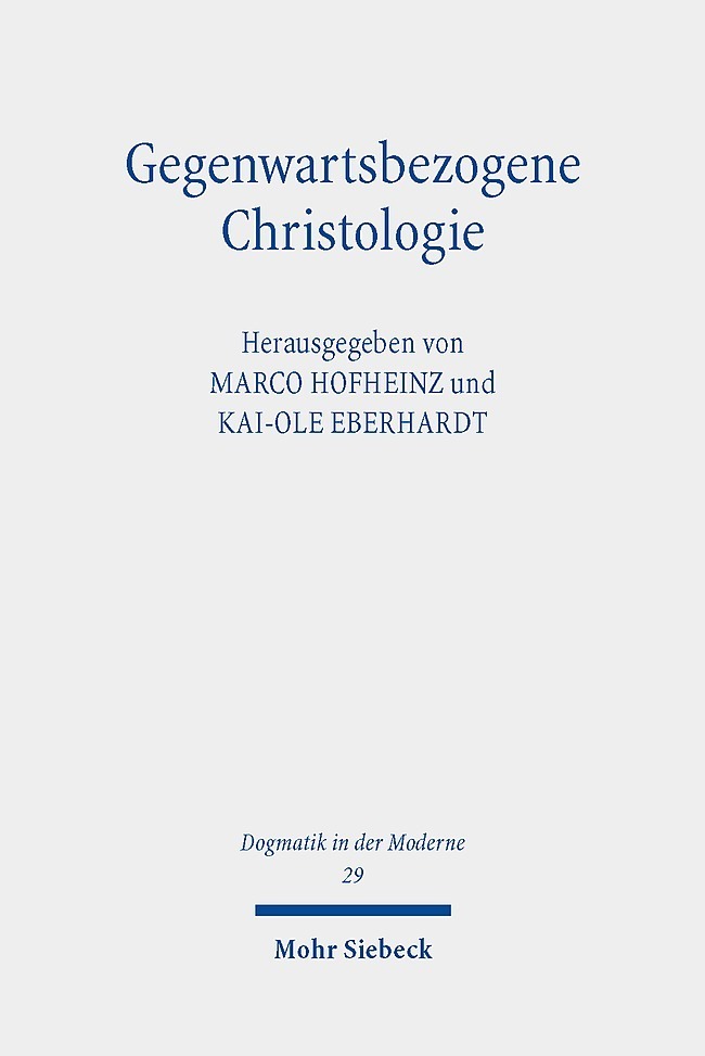 Produktbild: Gegenwartsbezogene Christologie | Jan-Philip Tegtmeier