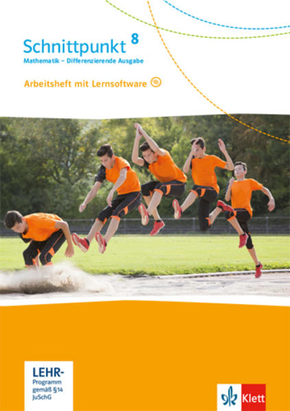 Produktbild: Schnittpunkt Mathematik 8. Differenzierende Ausgabe. Arbeitsheft mit Lösungsheft und Lernsoftware Klasse 8