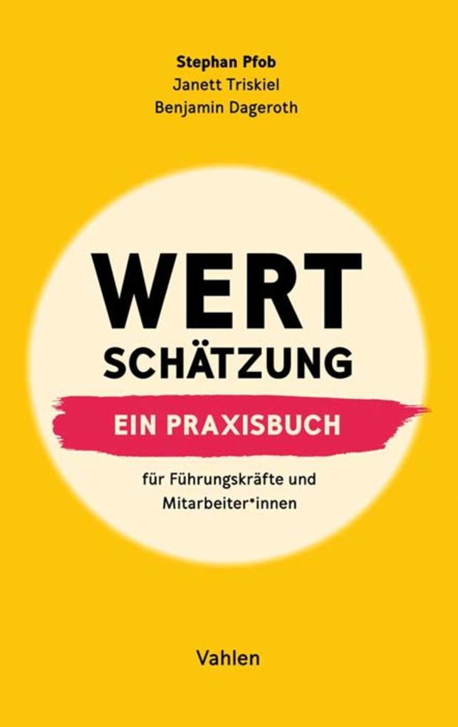 Produktbild: Wertschätzung | Stephan Pfob, Benjamin Dageroth, Janett Triskiel