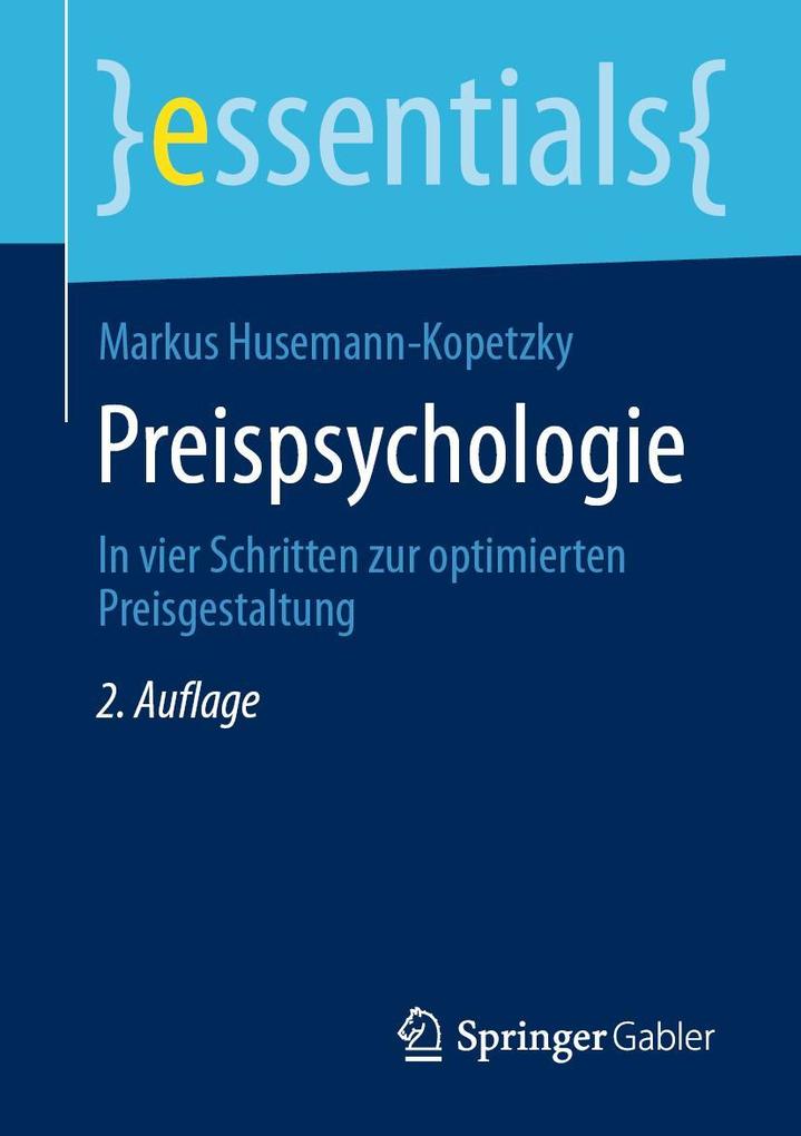 Produktbild: Preispsychologie | Markus Husemann-Kopetzky