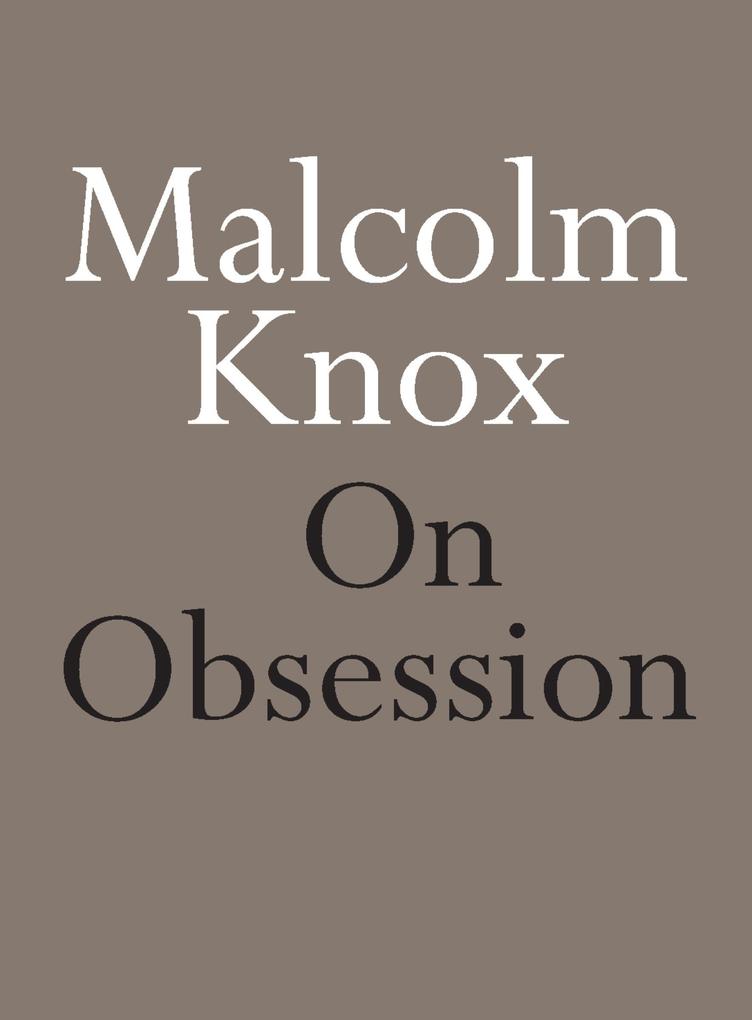 Produktbild: On Obsession | Malcolm Knox
