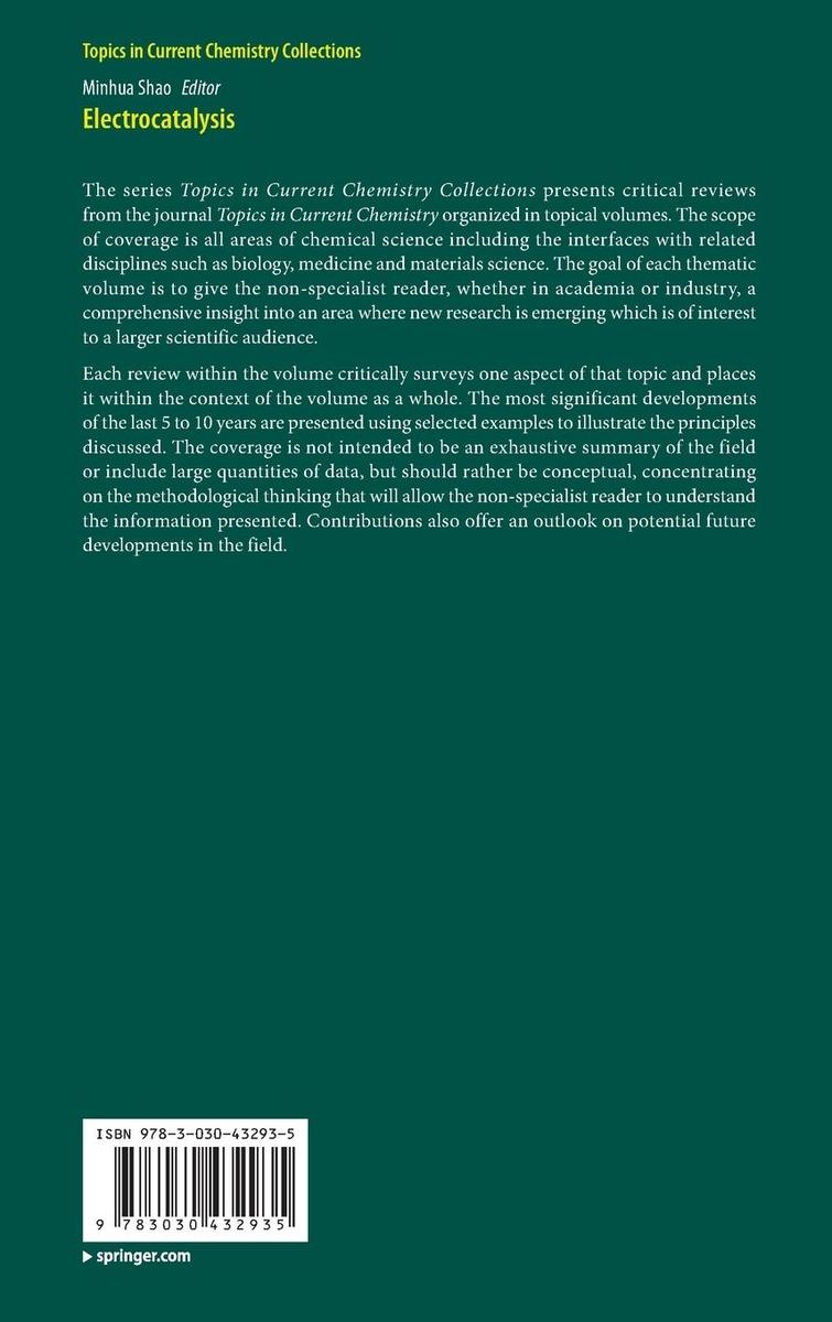 Weitere Ansicht: Electrocatalysis