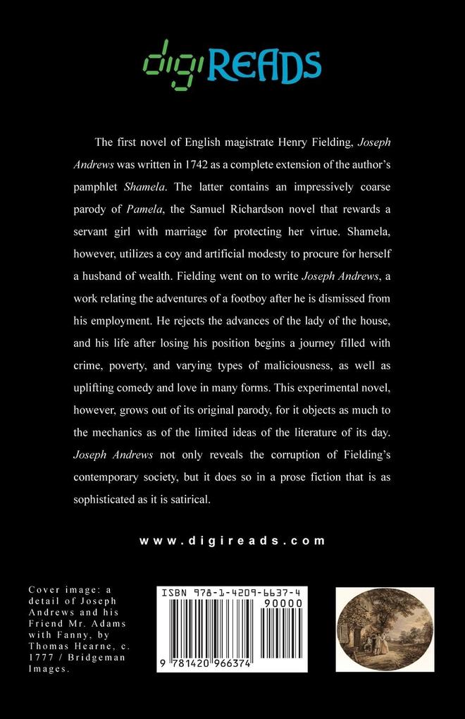 Weitere Ansicht: Joseph Andrews and Shamela | Henry Fielding
