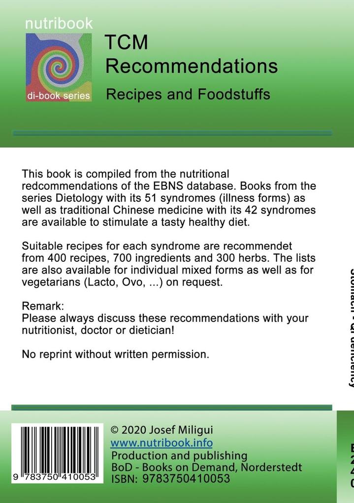 Weitere Ansicht: TCM - Stomach - Qi deficiency | Josef Miligui