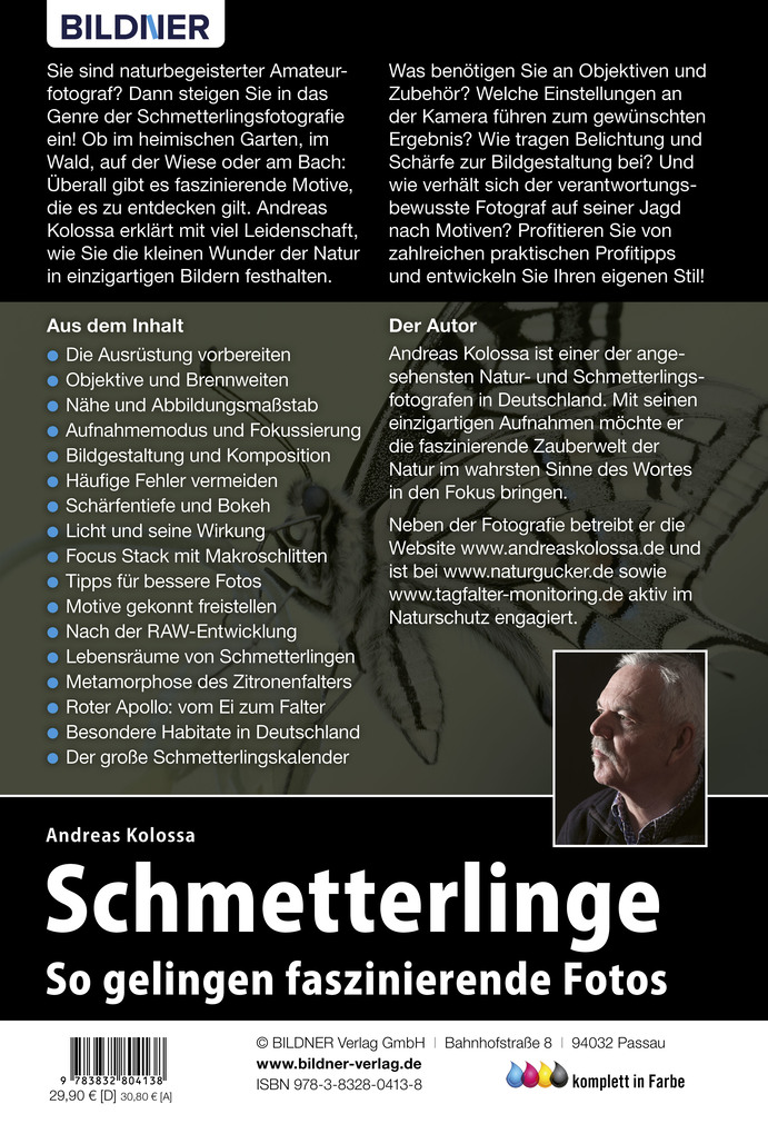 Weitere Ansicht: Schmetterlinge - so gelingen faszinierende Fotos | Andreas Kolossa