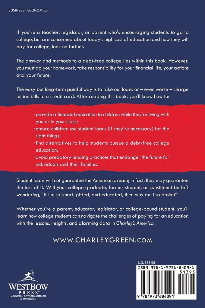 Weitere Ansicht: Achieving a College Degree and the American Dream, Debt-Free! | Charles R. Green M. S. Ed.