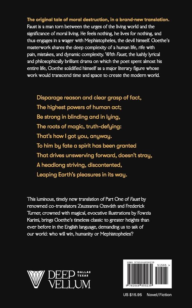 Weitere Ansicht: Faust, Part One | Johann Wolfgang van Goethe