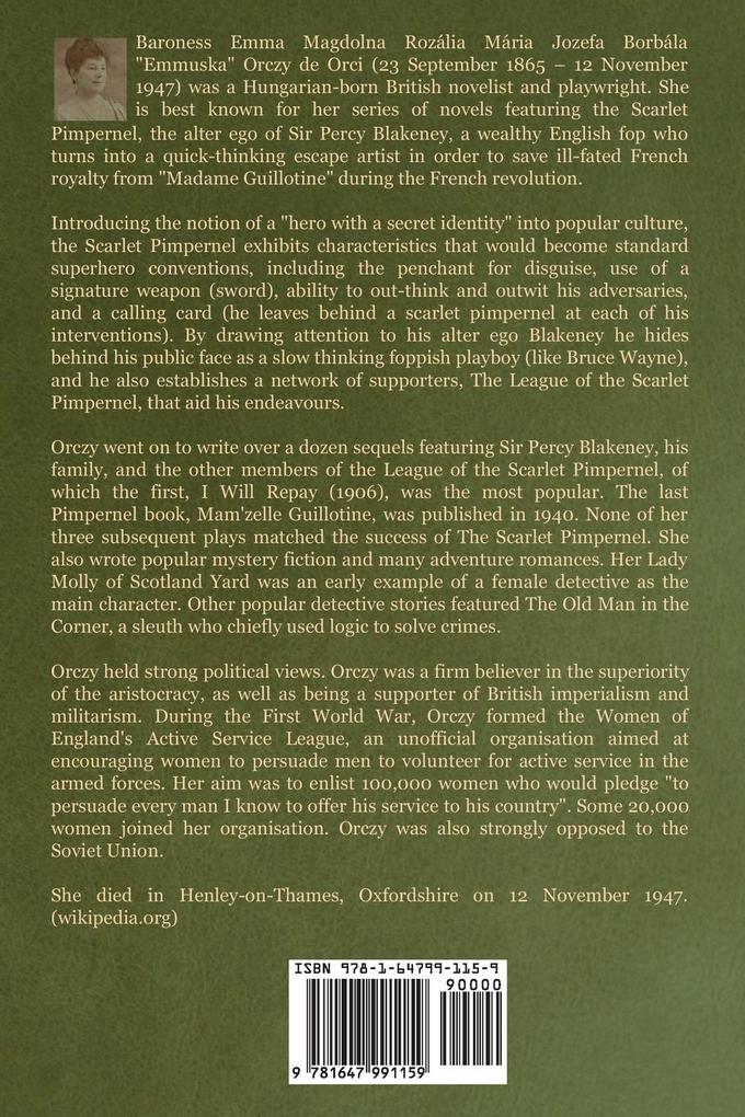 Weitere Ansicht: Leatherface | Baroness Emmuska Orczy