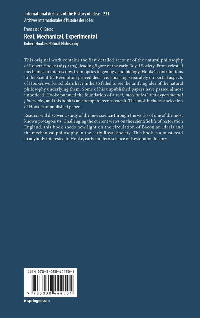 Weitere Ansicht: Real, Mechanical, Experimental | Francesco G. Sacco