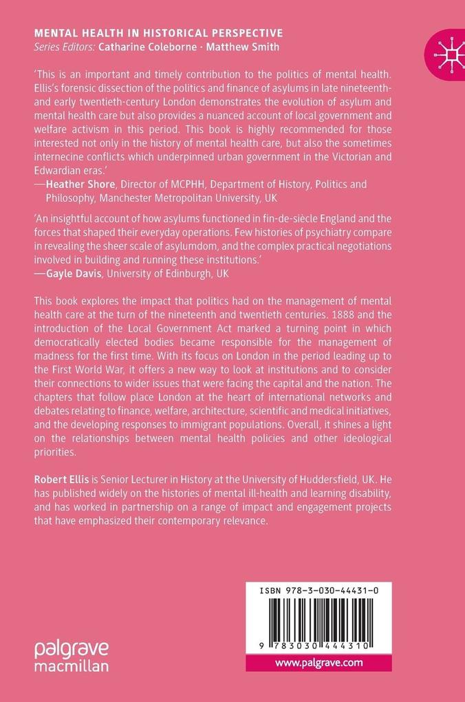 Weitere Ansicht: London and its Asylums, 1888-1914 | Robert Ellis