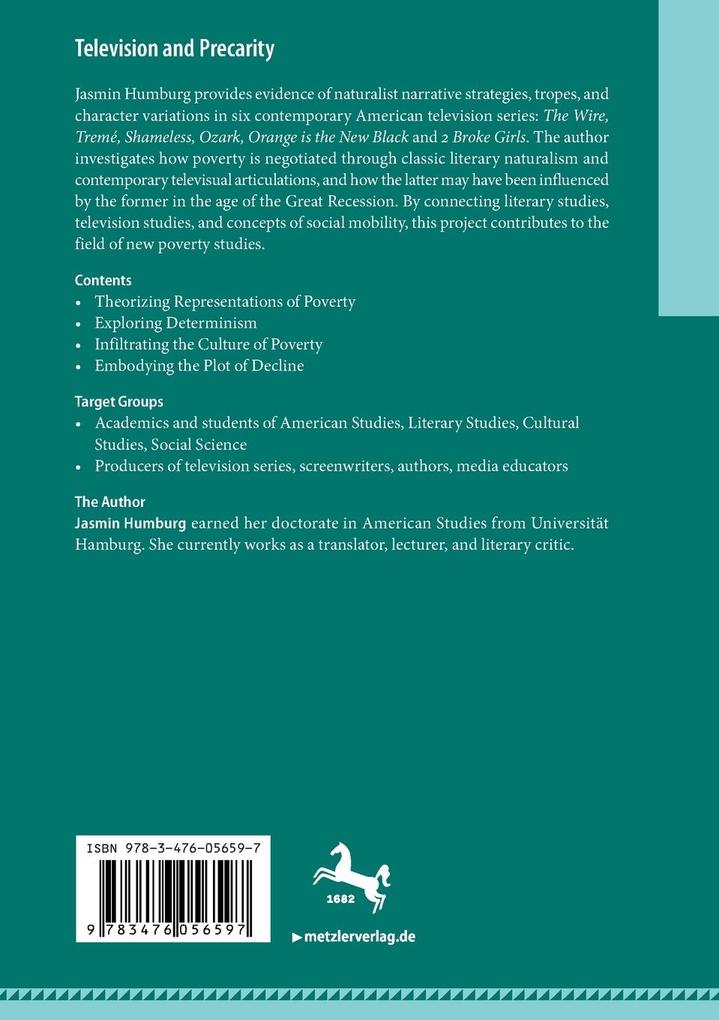 Weitere Ansicht: Television and Precarity | Jasmin Humburg