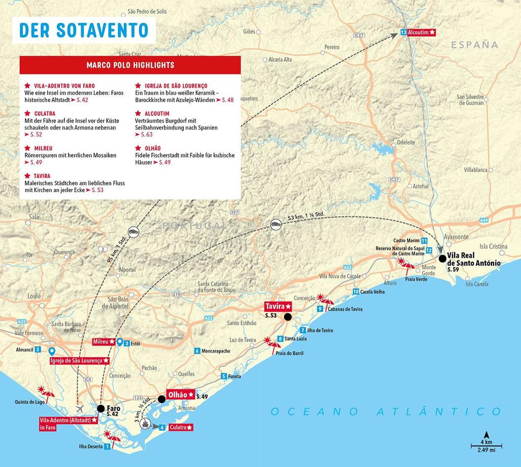 Weitere Ansicht: MARCO POLO Reiseführer Algarve | Rolf Osang, Sara Lier