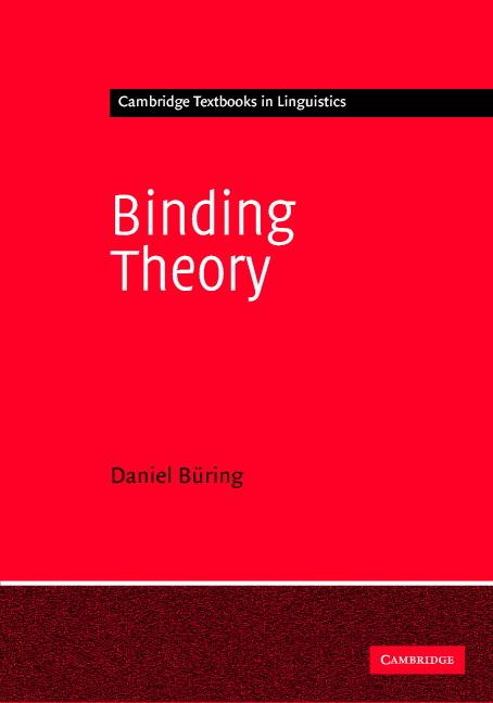 Produktbild: Binding Theory | Daniel Büring