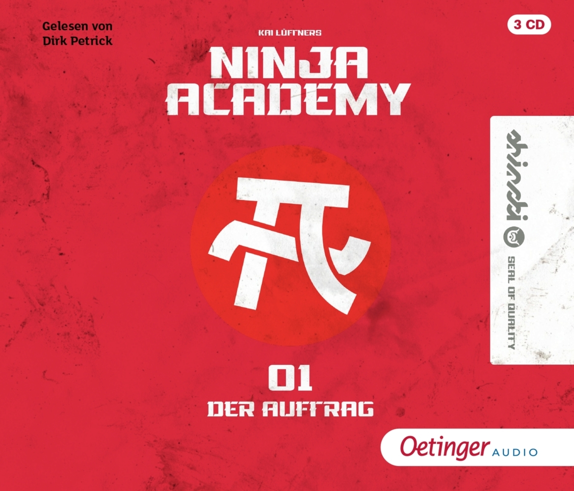 Produktbild: Ninja Academy 1. Der Auftrag, 2 Audio-CD | Kai Lüftner