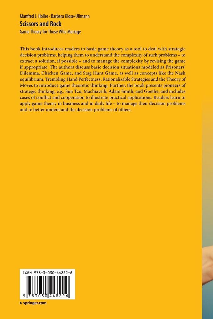 Weitere Ansicht: Scissors and Rock | Manfred J. Holler, Barbara Klose-Ullmann