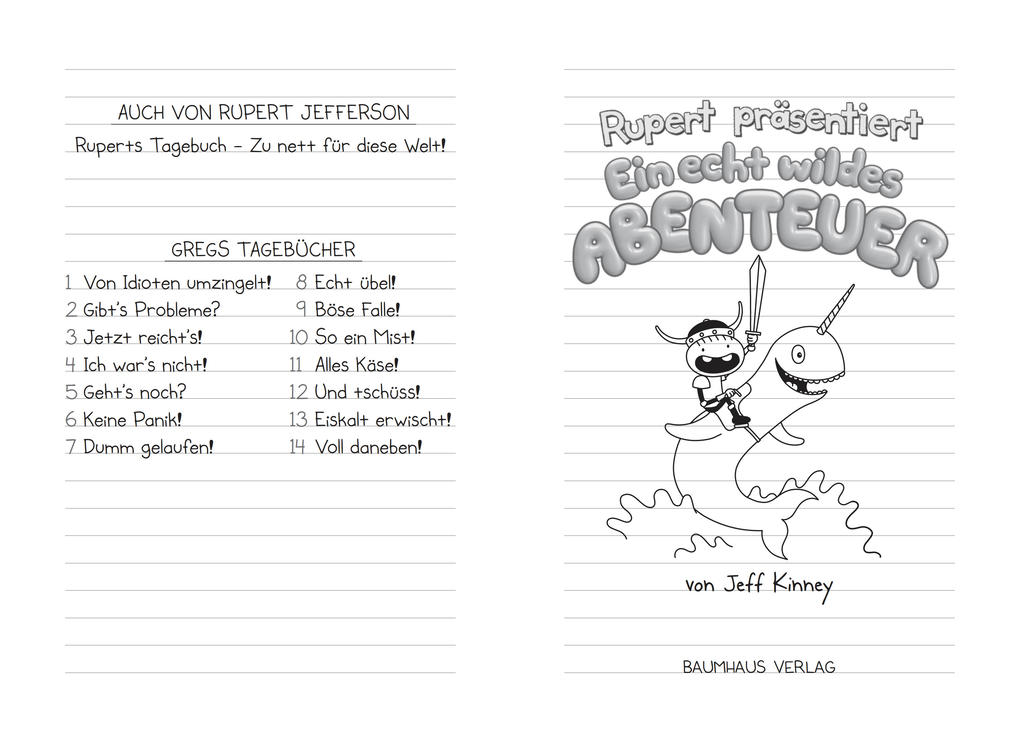 Weitere Ansicht: Rupert präsentiert: Ein echt wildes Abenteuer | Jeff Kinney