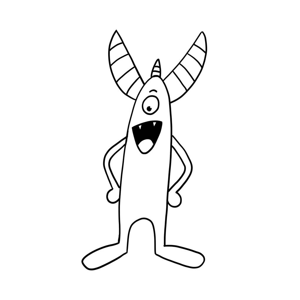 Weitere Ansicht: Monster-Alarm! Das schaurig-schöne Monster-Malbuch für Kinder ab 3 Jahren | Silke Weßner