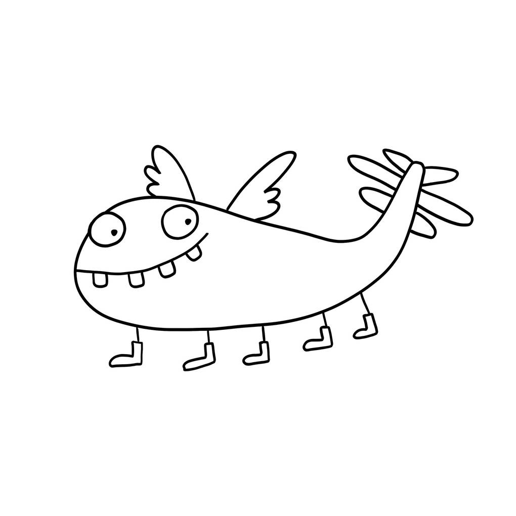 Weitere Ansicht: Monster-Alarm! Das schaurig-schöne Monster-Malbuch für Kinder ab 3 Jahren | Silke Weßner