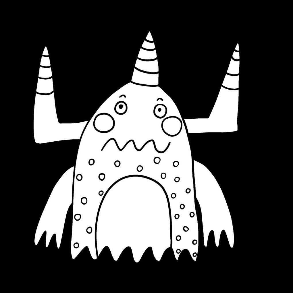 Weitere Ansicht: Monster-Alarm! Das schaurig-schöne Monster-Malbuch für Kinder ab 3 Jahren | Silke Weßner