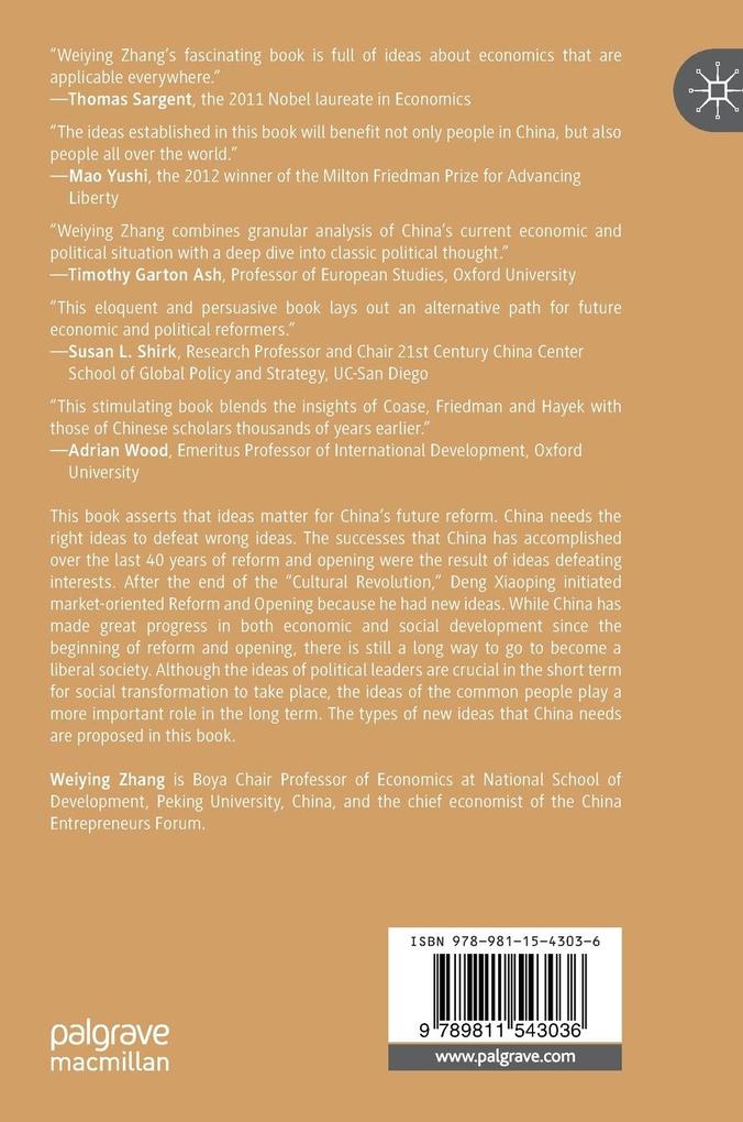 Weitere Ansicht: Ideas for China's Future | Weiying Zhang