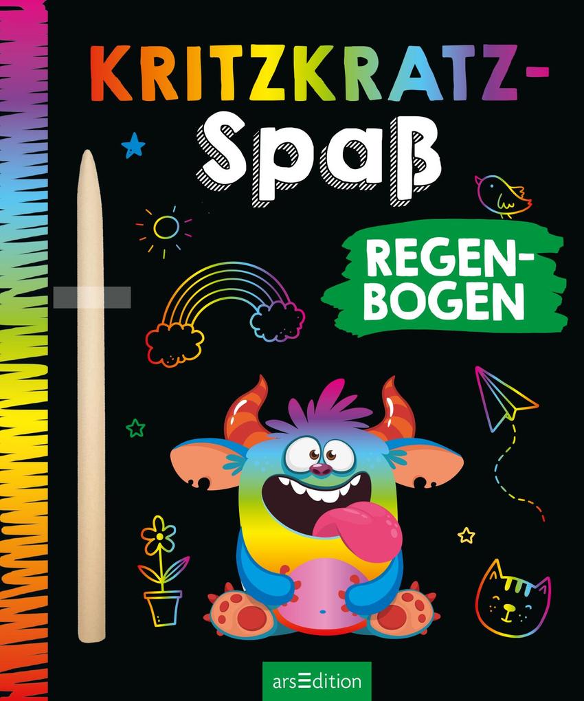 Weitere Ansicht: Kritzkratz-Spaß Regenbogen