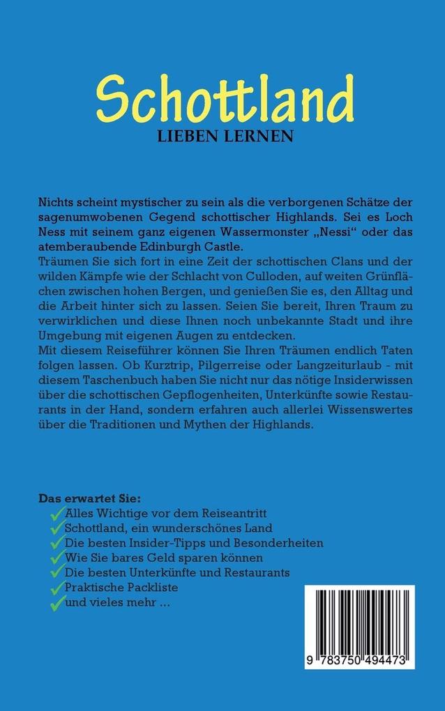 Weitere Ansicht: Schottland lieben lernen: Der perfekte Reiseführer für einen unvergesslichen Aufenthalt in Schottland inkl. Insider-Tipps, Tipps zum Geldsparen und Packliste | Mandy Buskohl