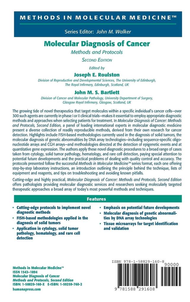 Weitere Ansicht: Molecular Diagnosis of Cancer