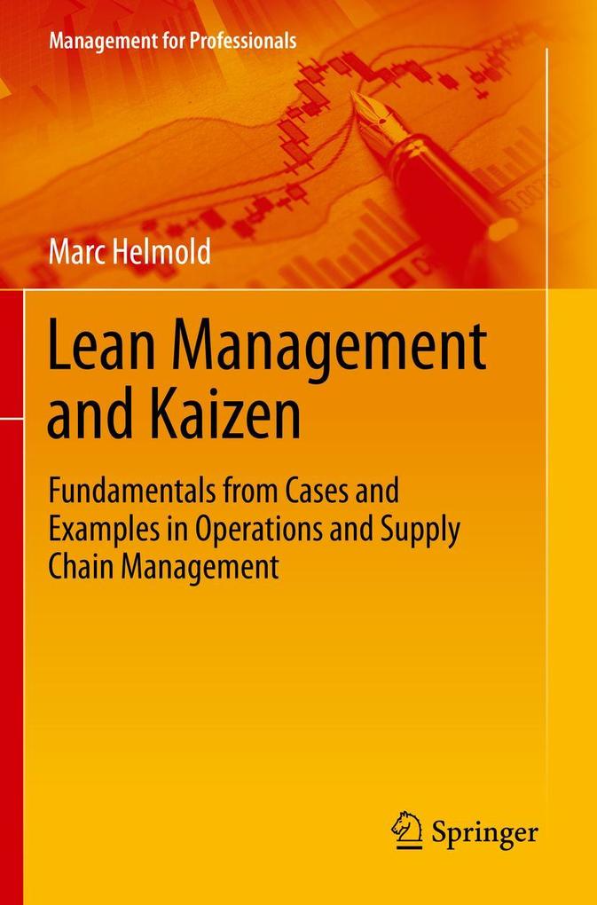 Produktbild: Lean Management and Kaizen | Marc Helmold