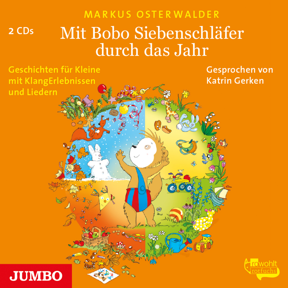 Produktbild: Mit Bobo Siebenschläfer durch das Jahr, 2 Audio-CD | Markus Osterwalder