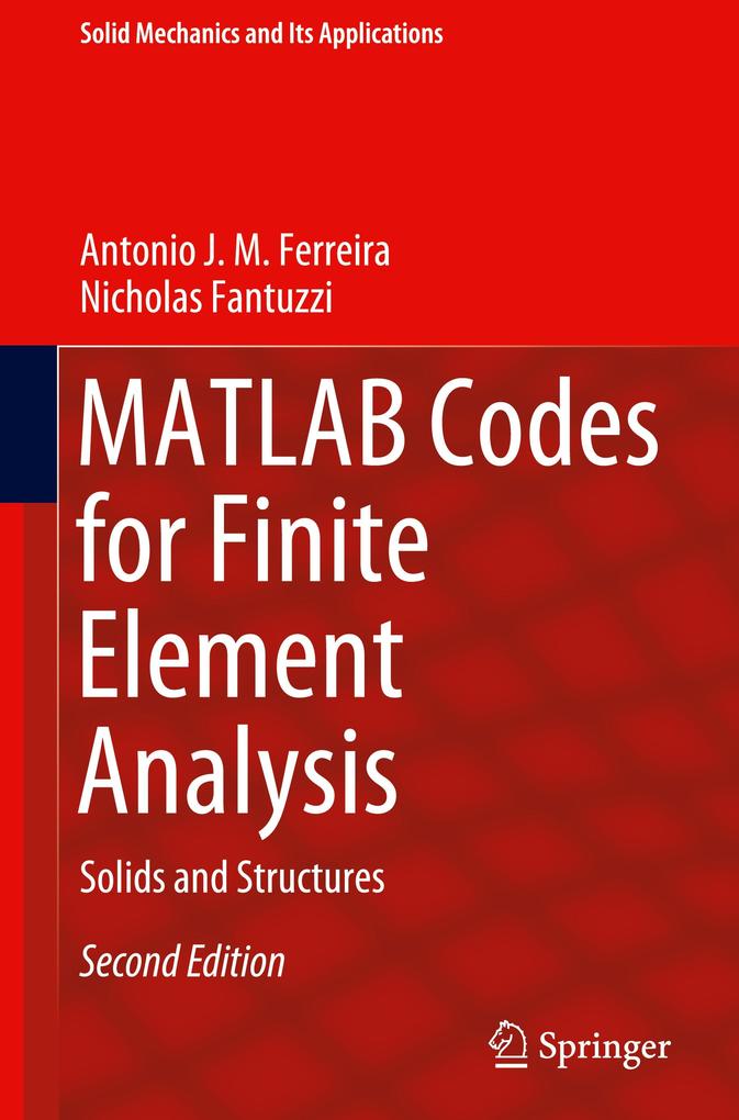 MATLAB Codes for Finite Element Analysis als Buch (gebunden)