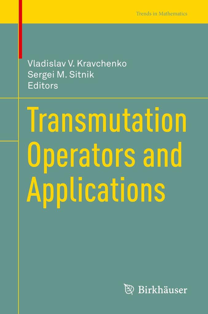 Produktbild: Transmutation Operators and Applications