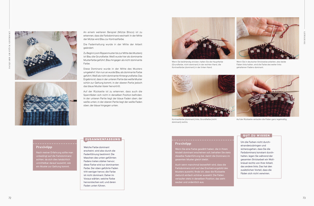 Weitere Ansicht: Jacquard am Stück gestrickt | Anna Dervout