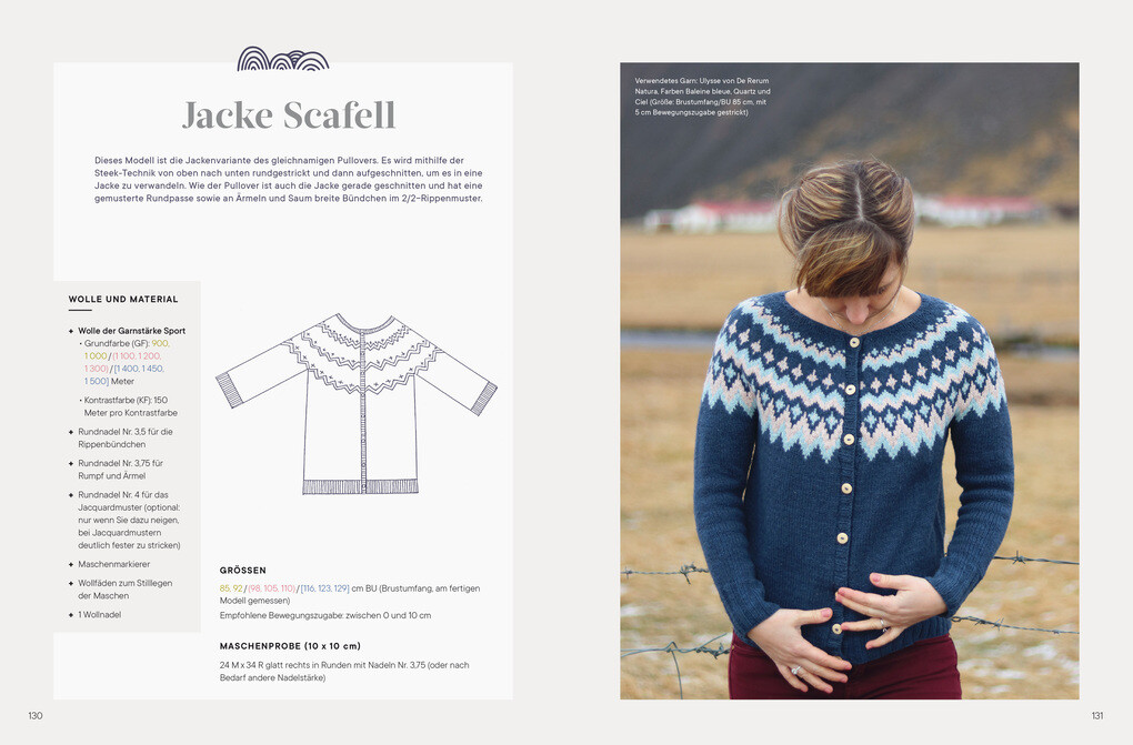 Weitere Ansicht: Jacquard am Stück gestrickt | Anna Dervout