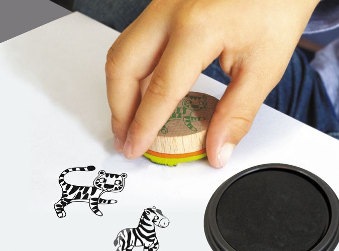 Weitere Ansicht: Aladine - Baby Stempel Bambino Savanne ECO