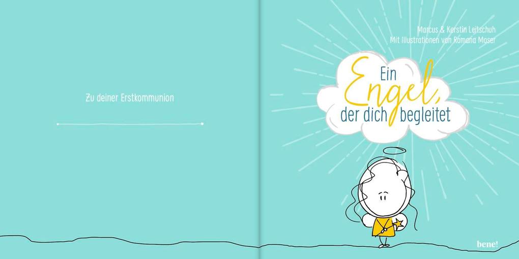 Weitere Ansicht: Ein Engel, der dich begleitet - ein Geschenkbuch zur Erstkommunion | Marcus C. Leitschuh, Kerstin Leitschuh