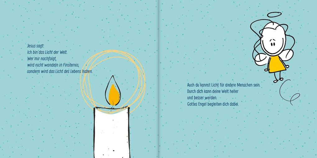 Weitere Ansicht: Ein Engel, der dich begleitet - ein Geschenkbuch zur Erstkommunion | Marcus C. Leitschuh, Kerstin Leitschuh