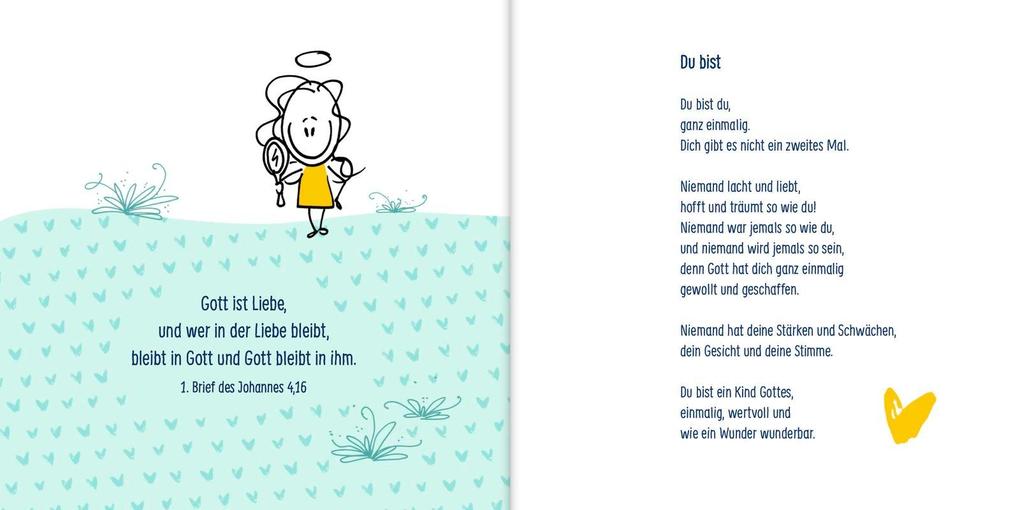 Weitere Ansicht: Ein Engel, der dich begleitet - ein Geschenkbuch zur Erstkommunion | Marcus C. Leitschuh, Kerstin Leitschuh