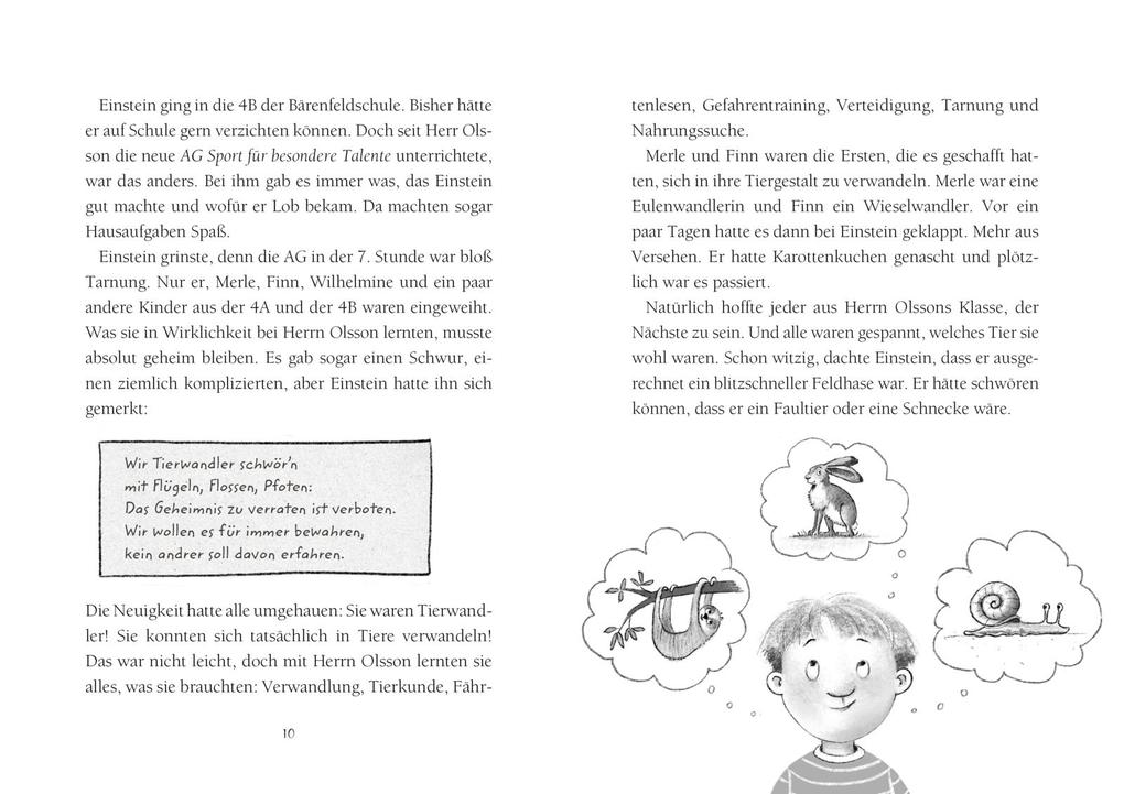 Weitere Ansicht: Die Tierwandler 2: Alle Hasen fliegen hoch | Martina Baumbach