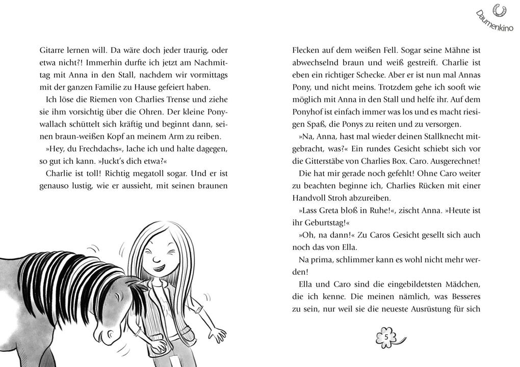 Weitere Ansicht: Greta und Gauner 1: Zauberponys gibt es doch! | Wiebke Rhodius