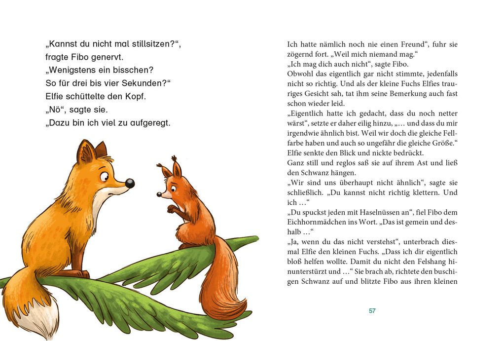 Weitere Ansicht: Erst ich ein Stück, dann du - Fibo - Kleiner Fuchs, großer Held | Patricia Schröder