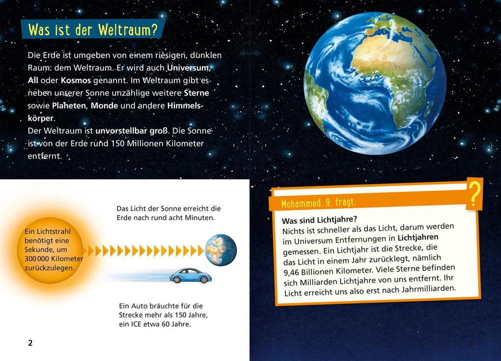 Weitere Ansicht: Pixi Wissen 52: Weltraum | Andrea Erne