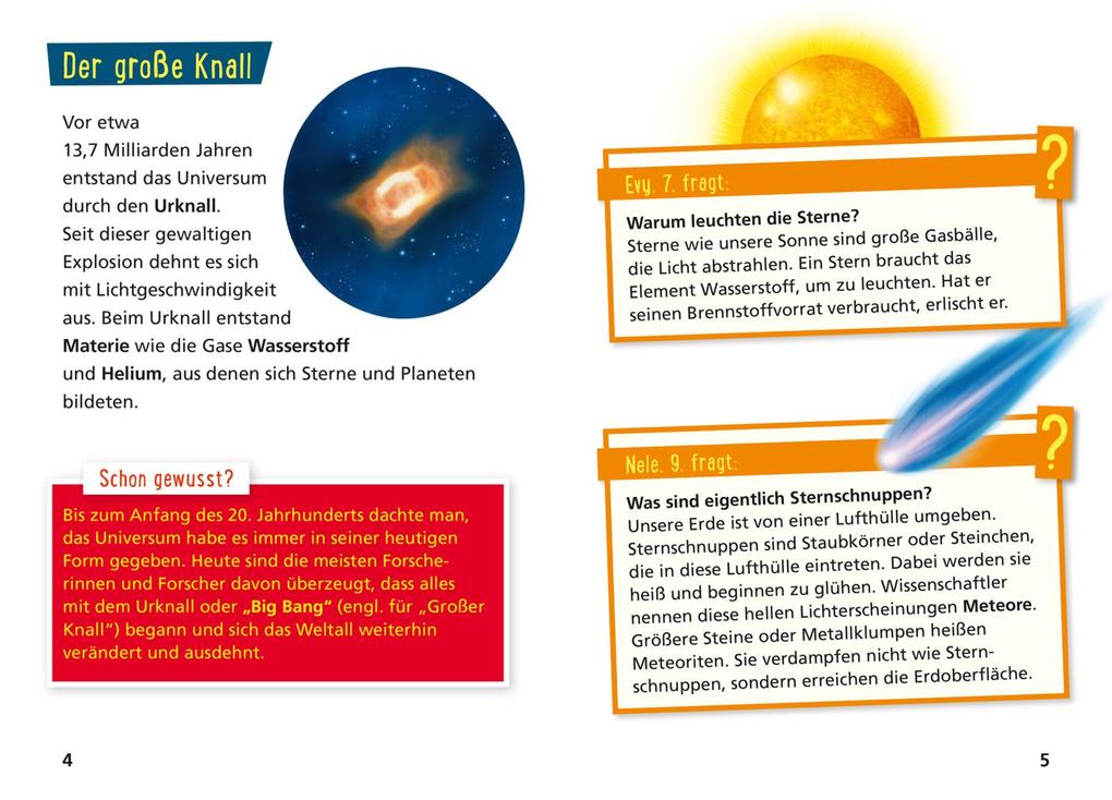 Weitere Ansicht: Pixi Wissen 52: Weltraum | Andrea Erne