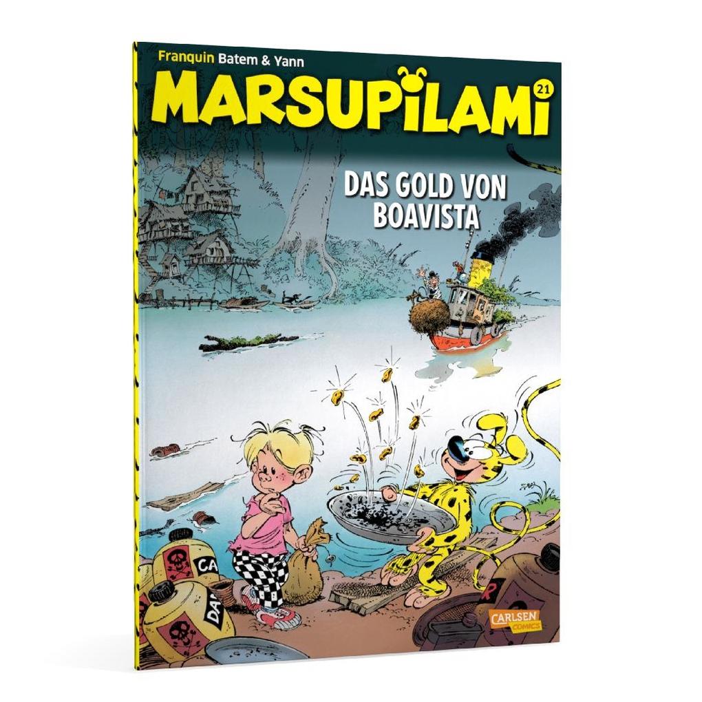 Weitere Ansicht: Marsupilami 21: Das Gold von Boavista | Yann, André Franquin
