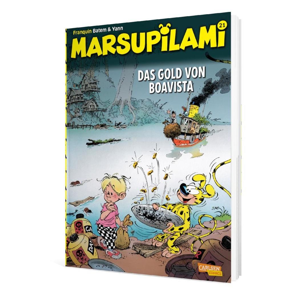 Weitere Ansicht: Marsupilami 21: Das Gold von Boavista | Yann, André Franquin