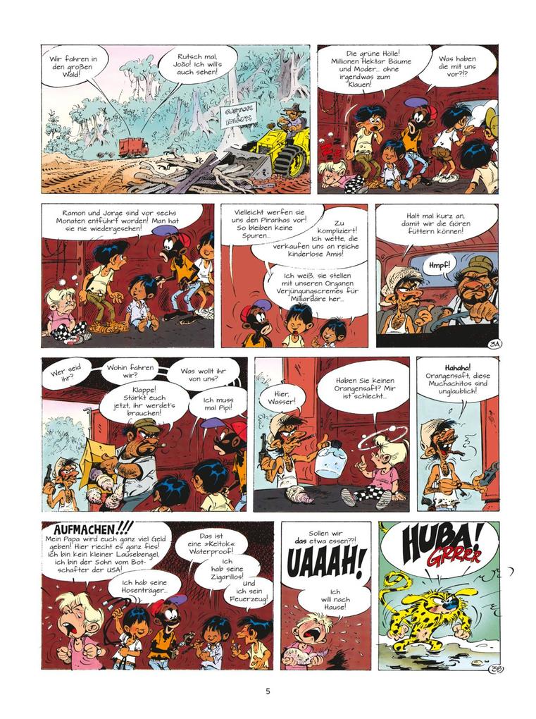 Weitere Ansicht: Marsupilami 21: Das Gold von Boavista | Yann, André Franquin