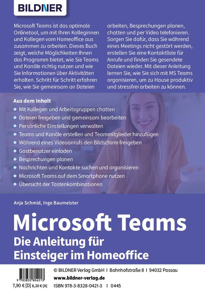 Weitere Ansicht: Microsoft Teams - Die Anleitung für Einsteiger im Homeoffice | Anja Schmid, Inge Baumeister