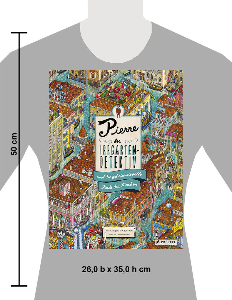Weitere Ansicht: Pierre, der Irrgarten-Detektiv, und die geheimnisvolle Stadt der Masken | Ic4design, Hiro Kamigaki