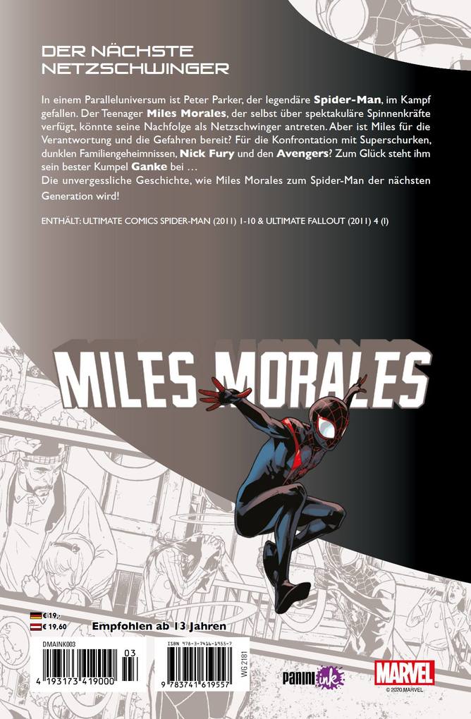 Weitere Ansicht: Miles Morales: Spider-Man | Brian Michael Bendis, Sara Pichelli, David Marquez, Chris Samnee