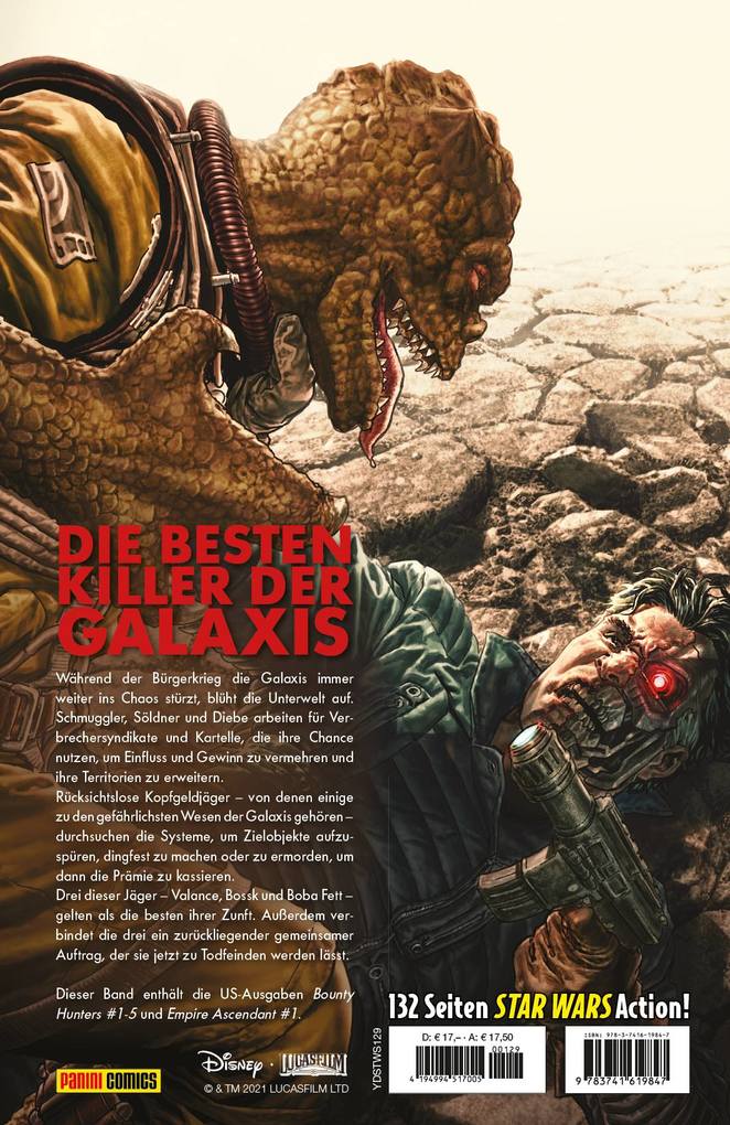 Weitere Ansicht: Star Wars Comics: Kopfgeldjäger I - für eine Handvoll Credits | Ethan Sacks, Paolo Villanelli